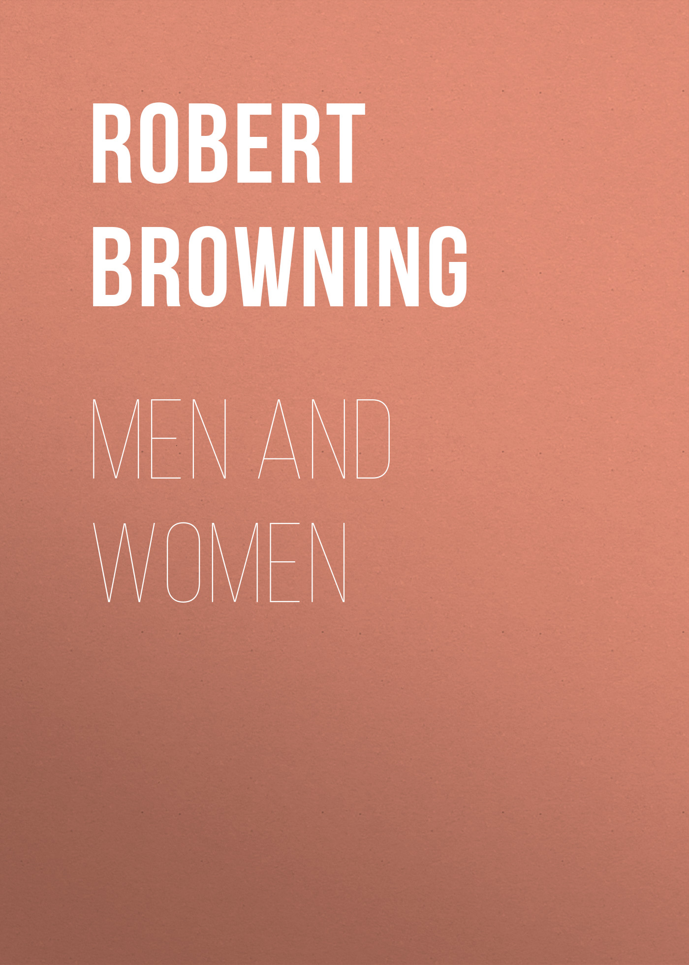 Обложка книги «Men and Women»