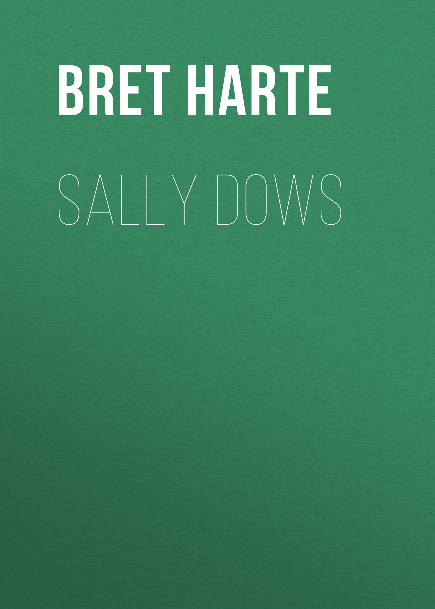 Обложка книги «Sally Dows»