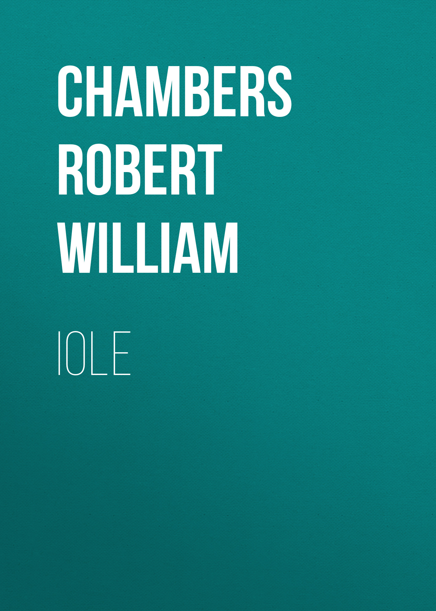 Обложка книги «Iole»