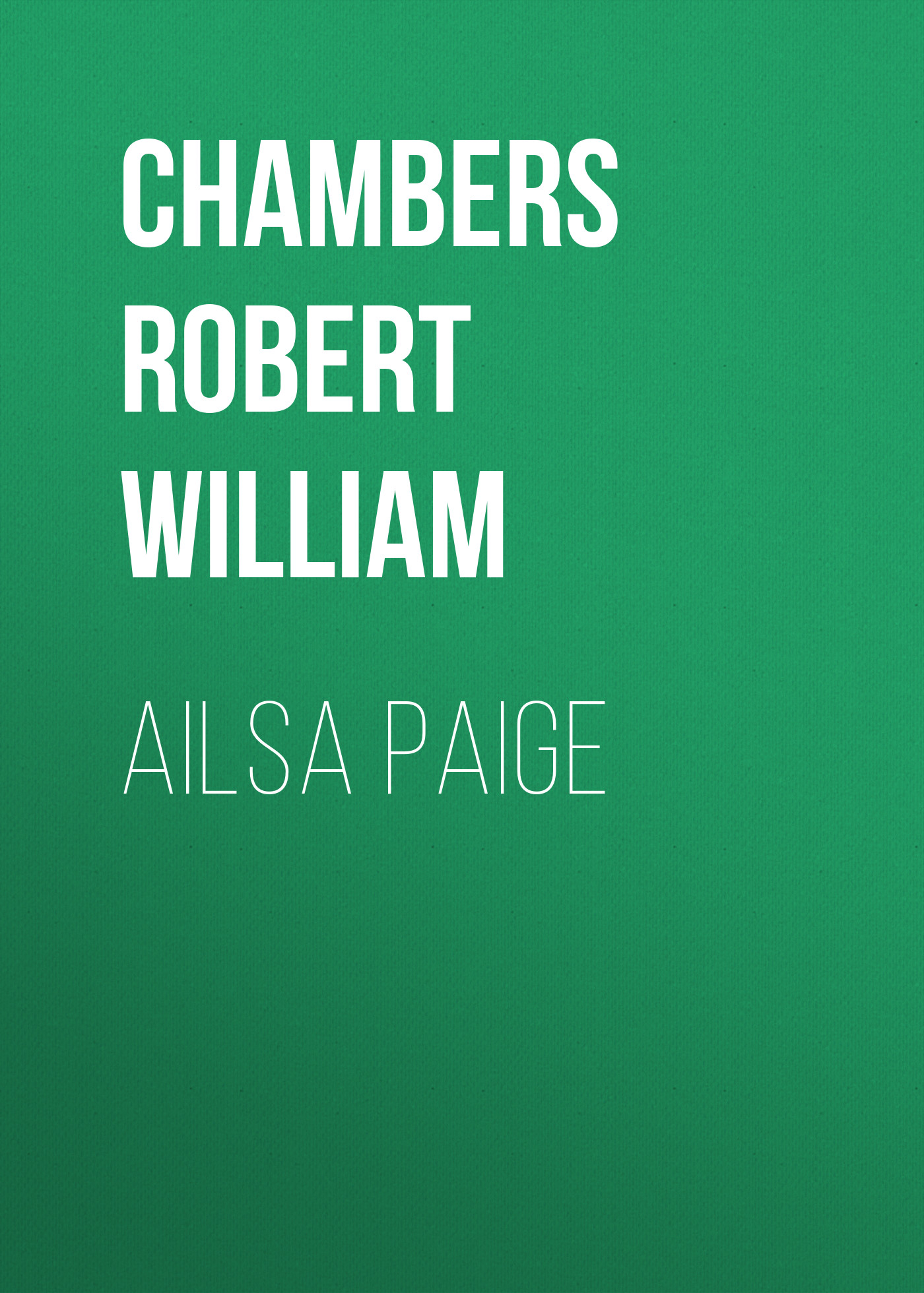 Обложка книги «Ailsa Paige»