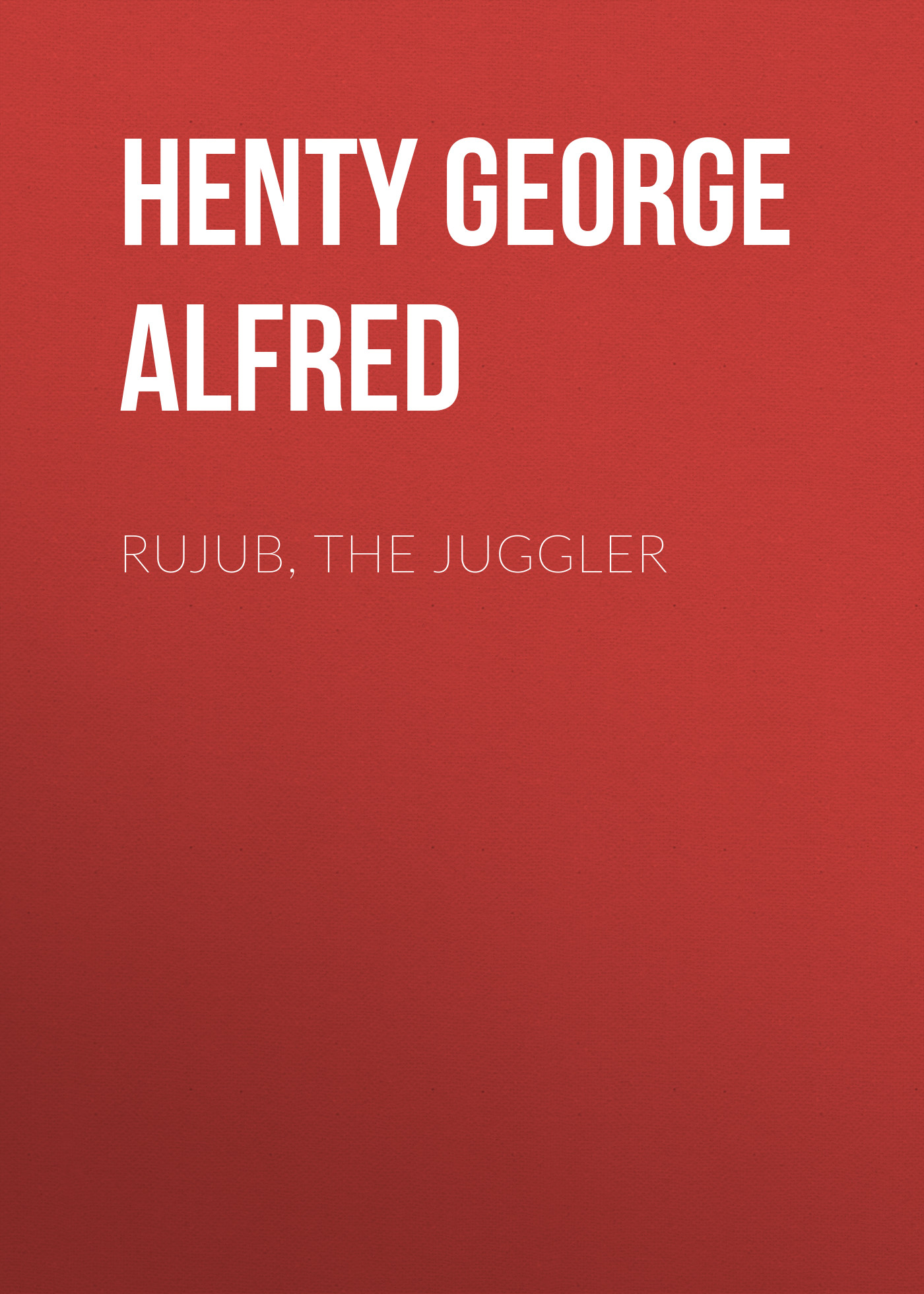 Обложка книги «Rujub, the Juggler»