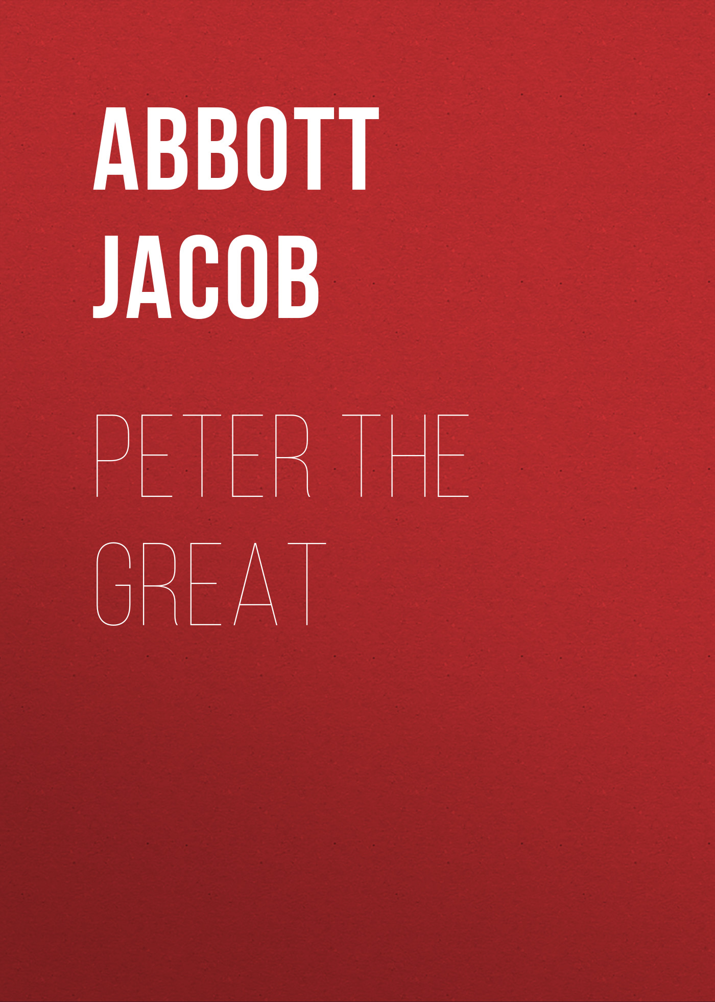 Обложка книги «Peter the Great»