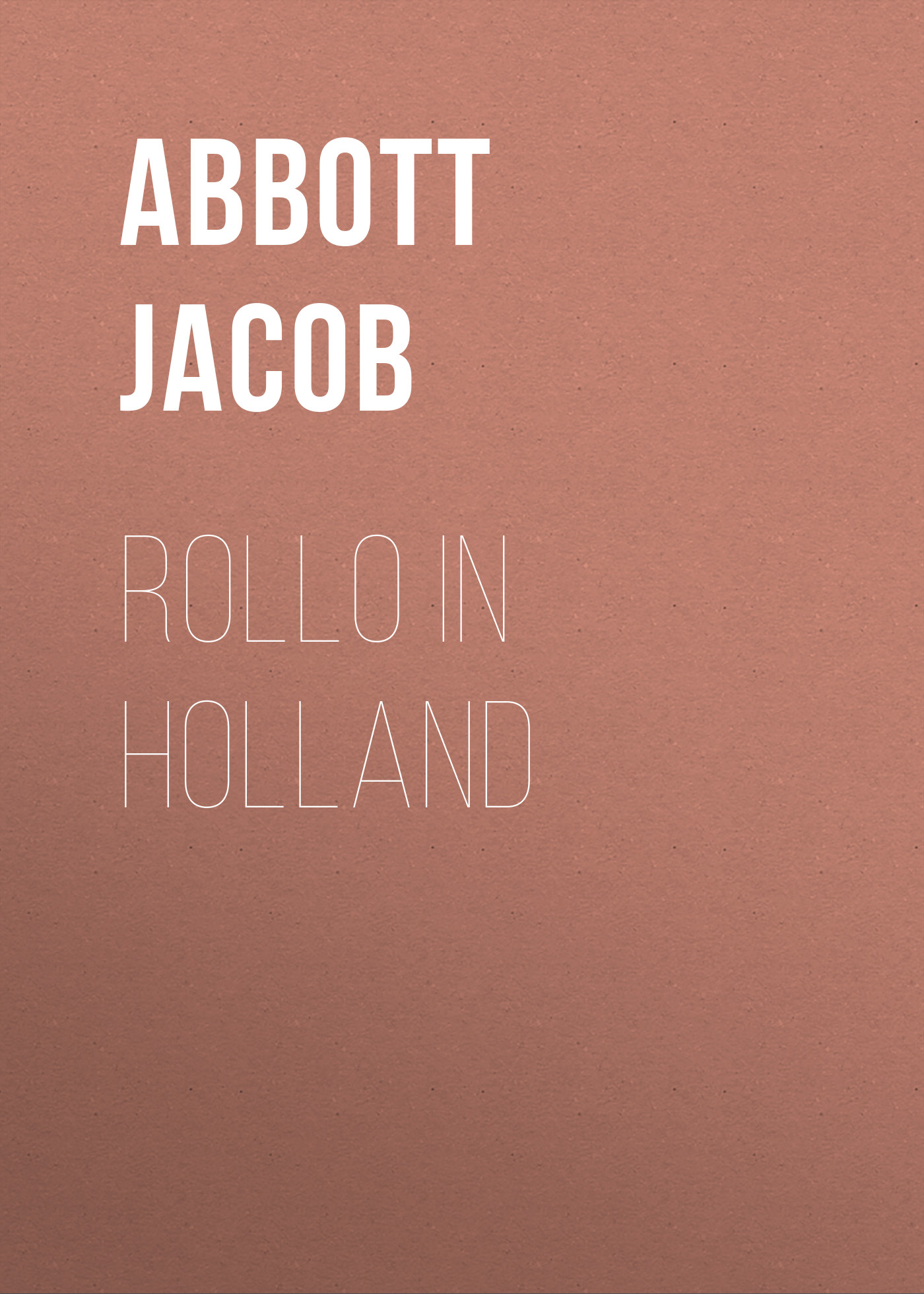 Обложка книги «Rollo in Holland»
