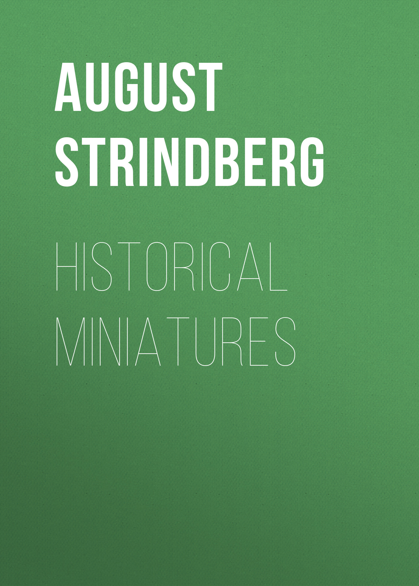 Обложка книги «Historical Miniatures»