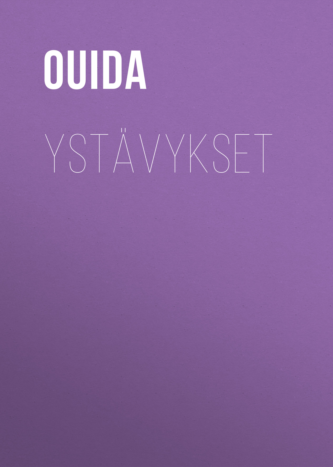 Обложка книги «Ystävykset»
