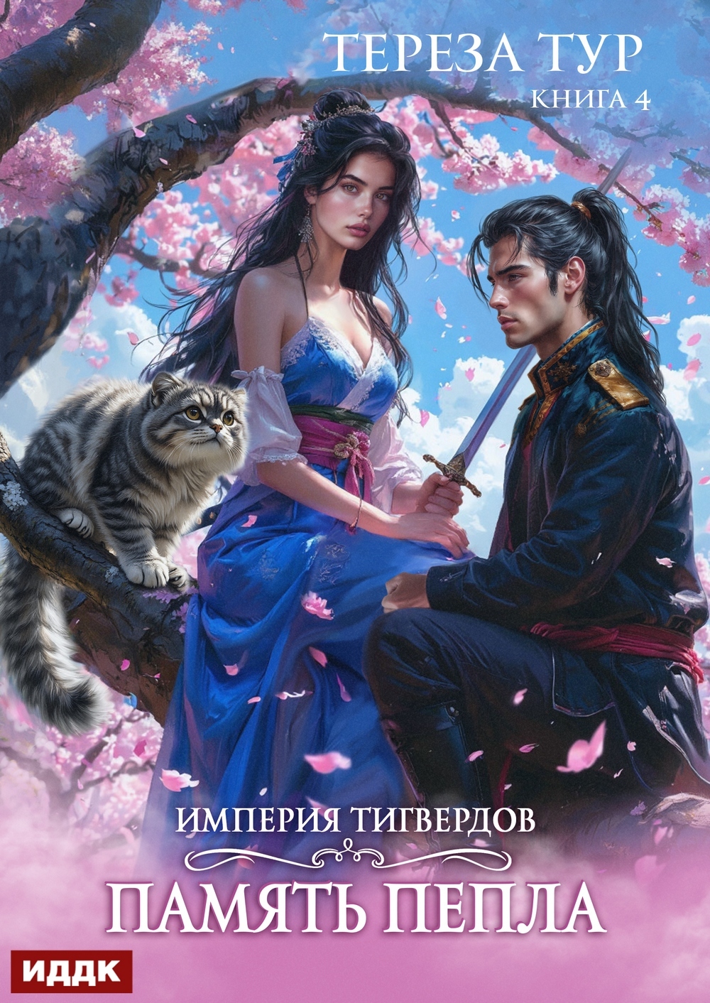 Обложка книги «Империя Тигвердов. Книга 4. Память пепла»