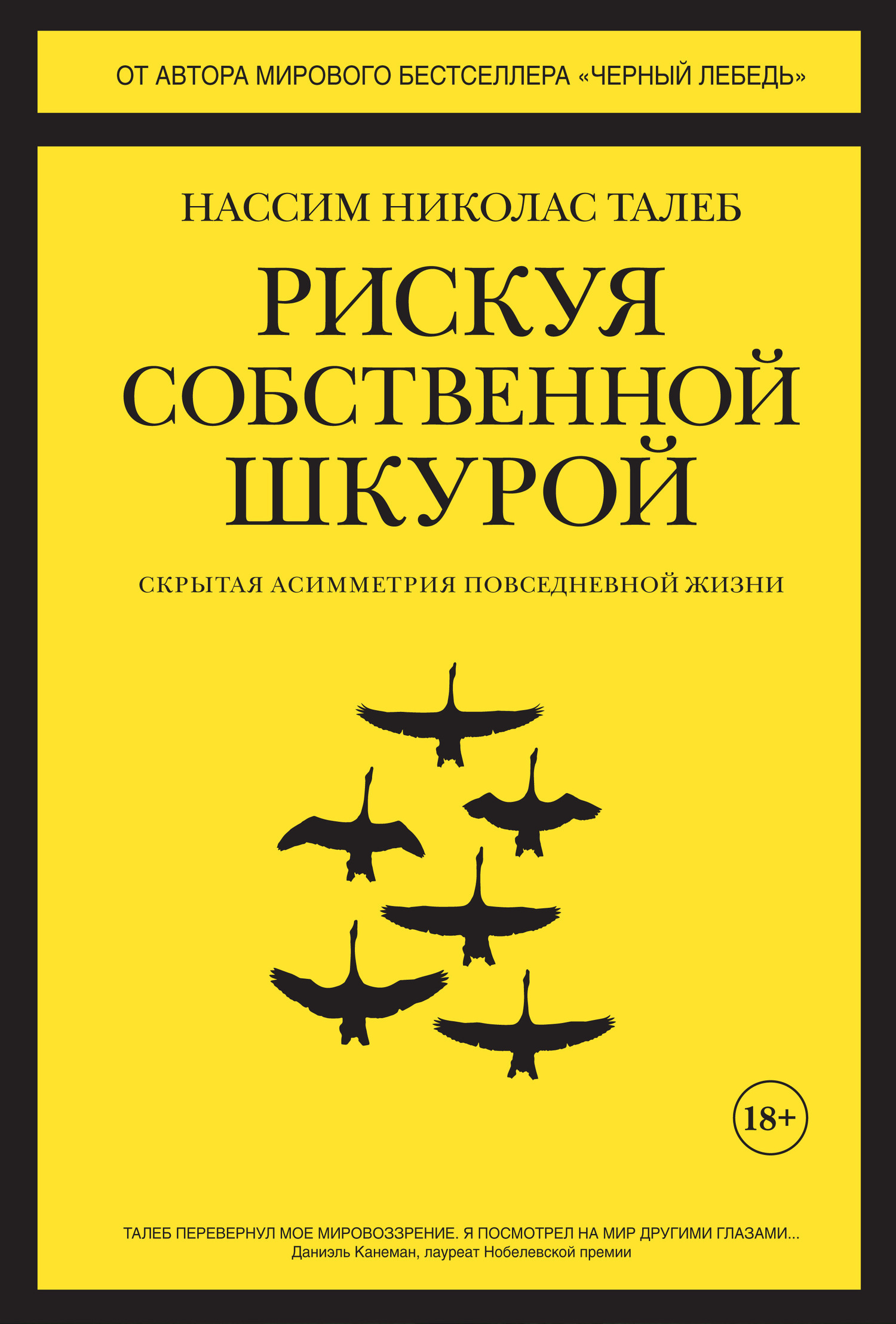 Обложка книги «Рискуя собственной шкурой. Скрытая асимметрия повседневной жизни»