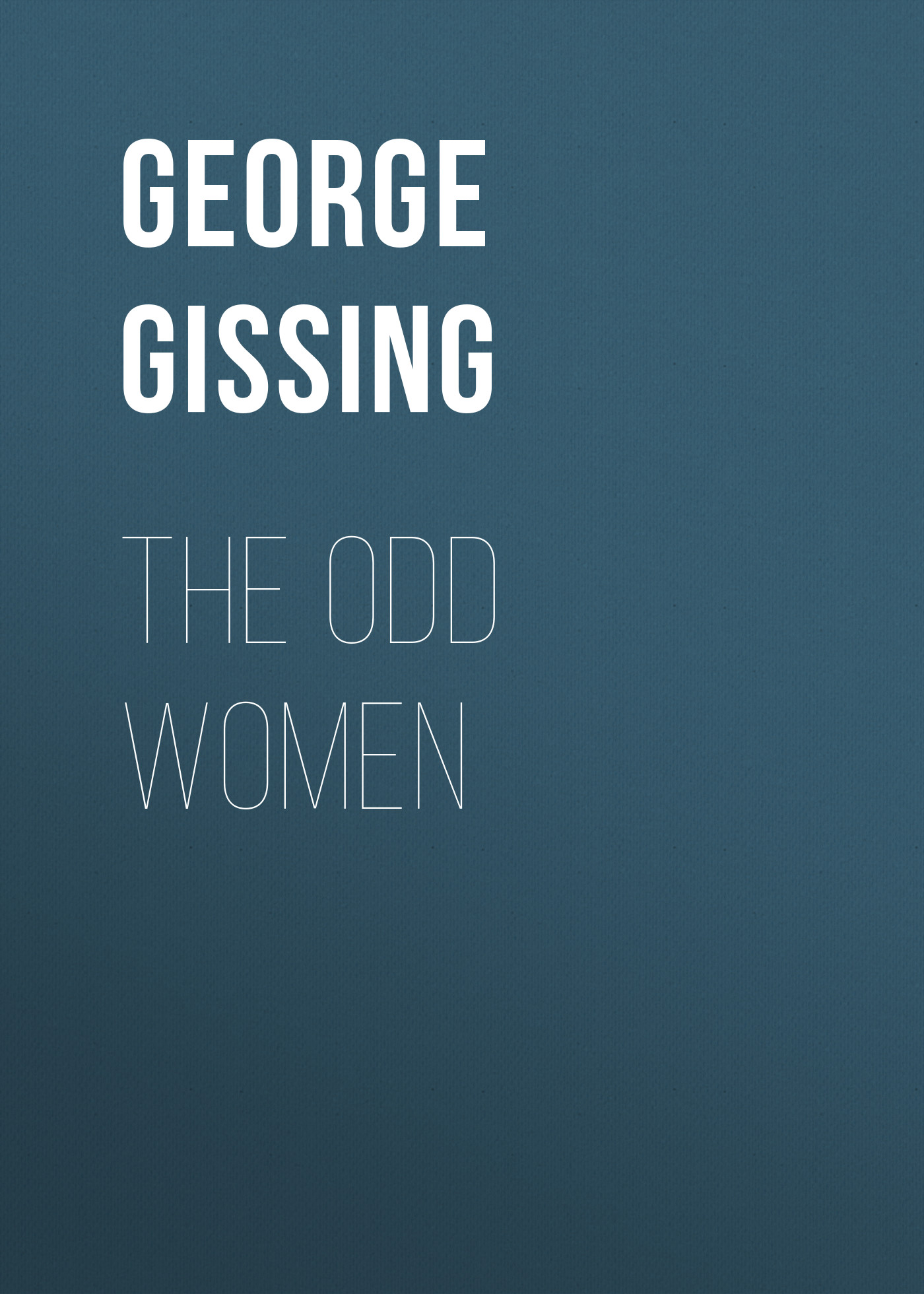 Обложка книги «The Odd Women»