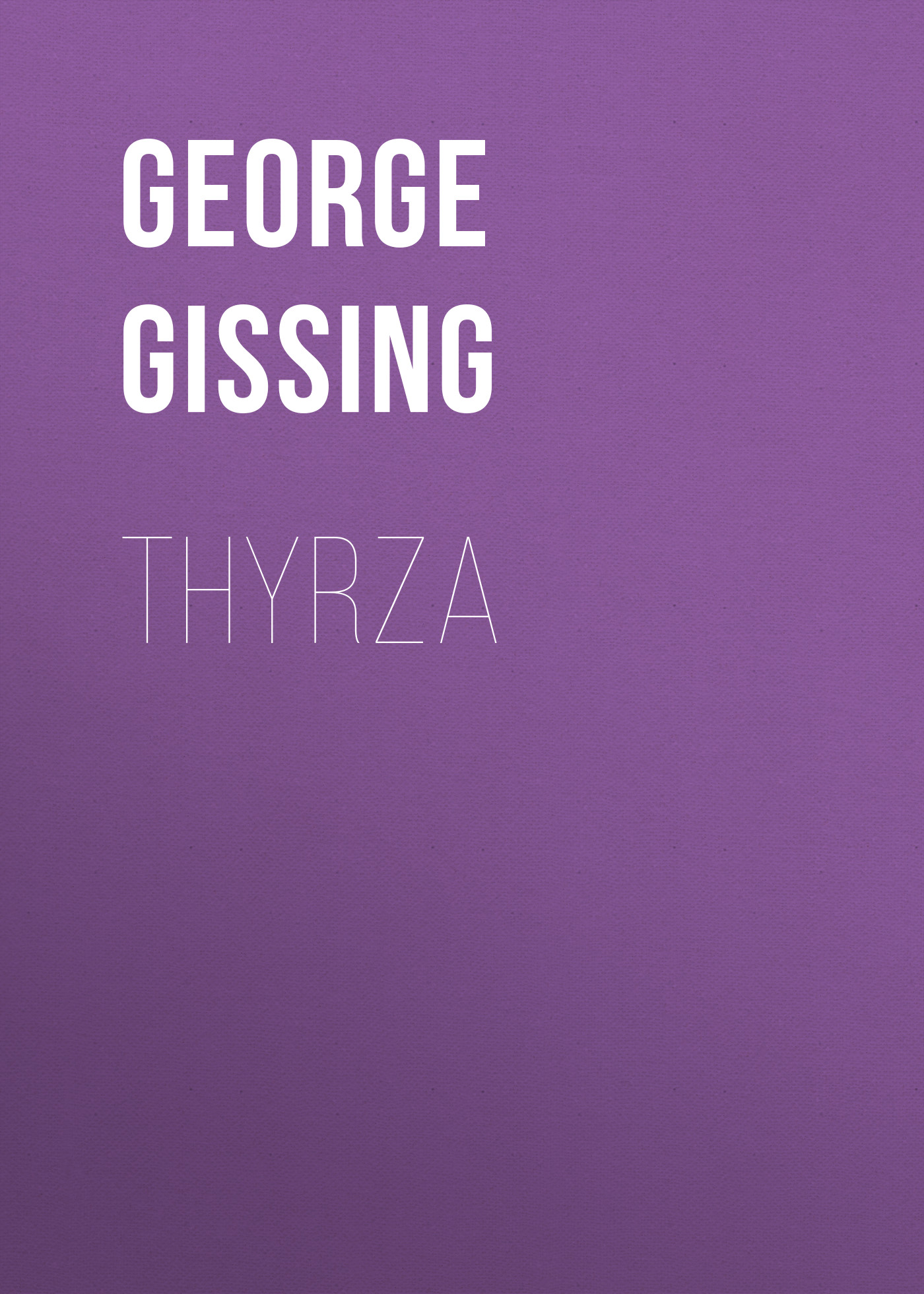 Обложка книги «Thyrza»