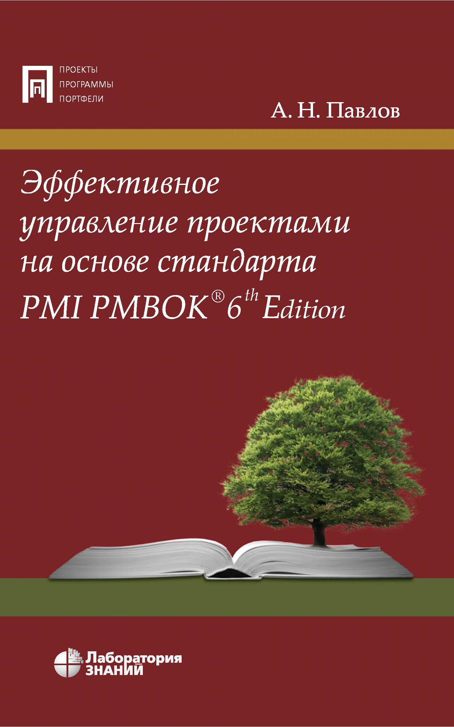 Обложка книги «Эффективное управление проектами на основе стандарта PMI PMBOK 6th Edition»