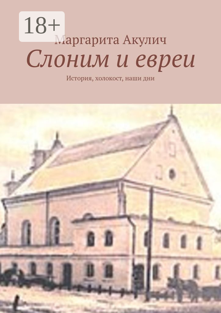 Обложка книги «Слоним и евреи. История, холокост, наши дни»