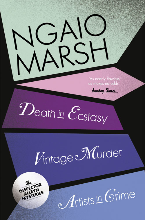 Обложка книги «Inspector Alleyn 3-Book Collection 2: Death in Ecstasy, Vintage Murder, Artists in Crime»
