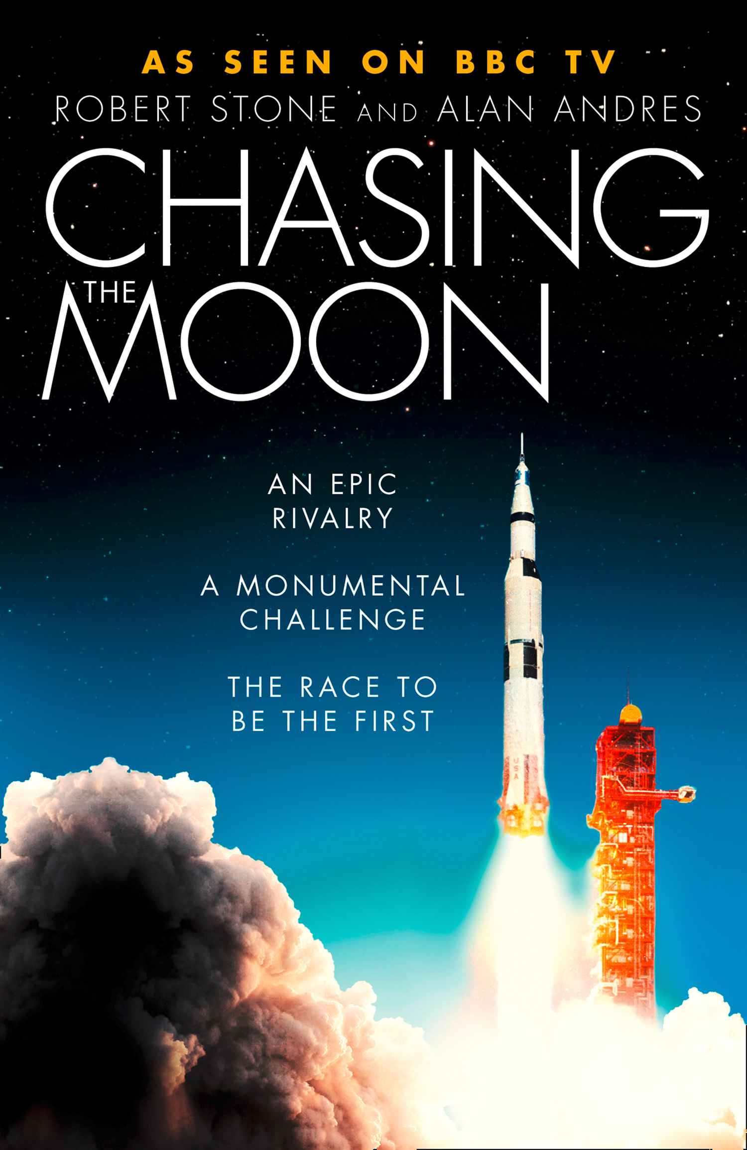 Обложка книги «Chasing the Moon: The Story of the Space Race - from Arthur C. Clarke to the Apollo landings»