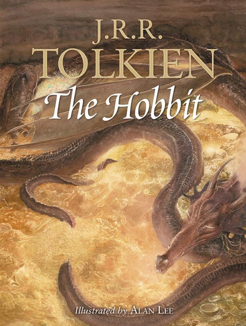 Обложка книги «The Hobbit: Illustrated by Alan Lee»
