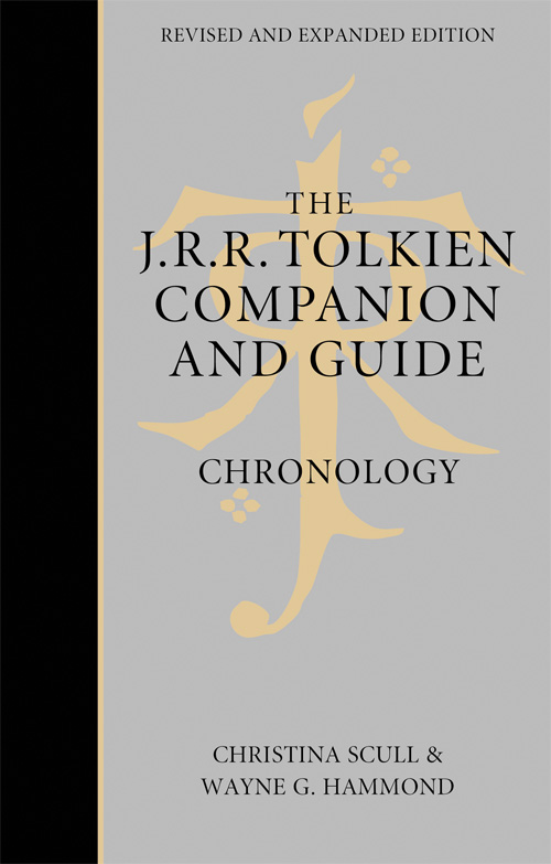 Обложка книги «The J. R. R. Tolkien Companion and Guide: Volume 1: Chronology»