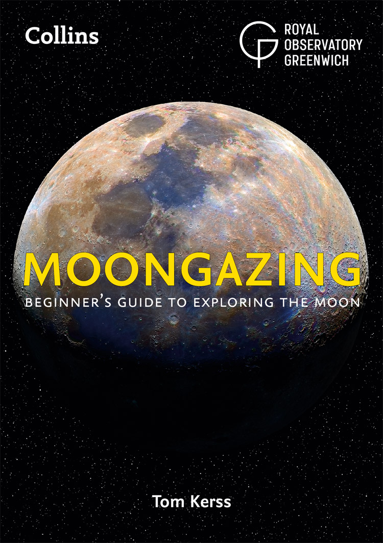 Обложка книги «Moongazing: Beginner’s guide to exploring the Moon»