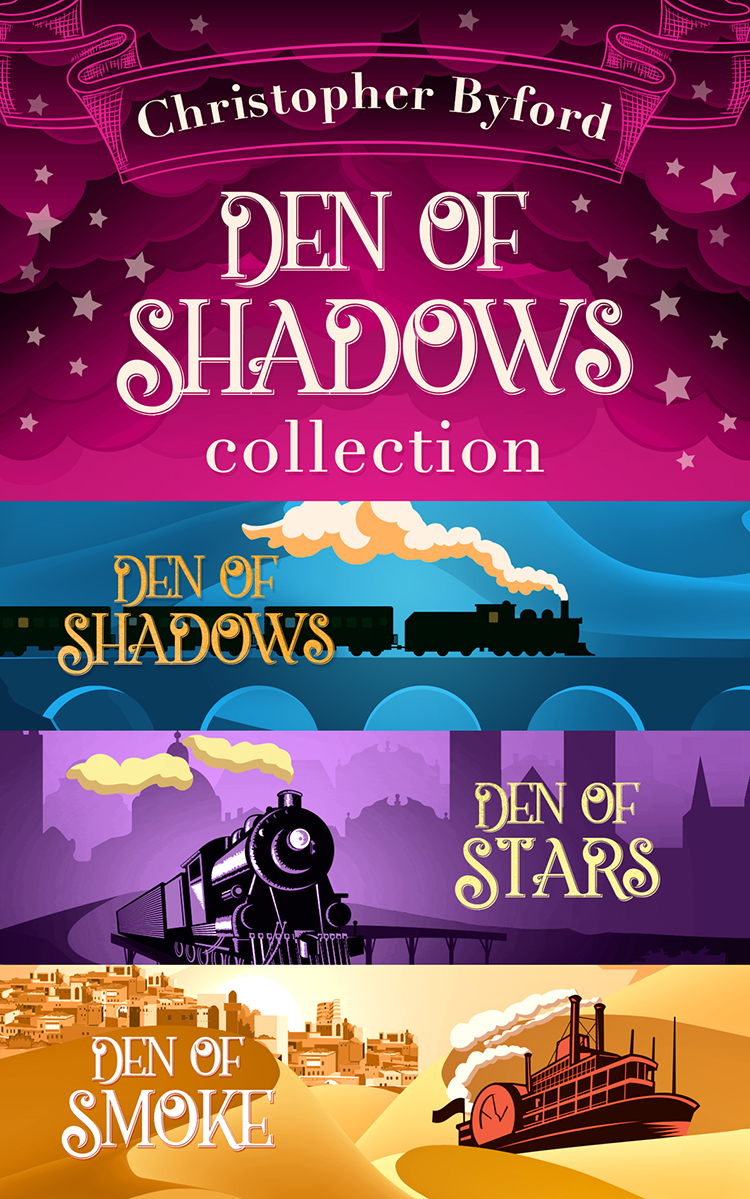 Обложка книги «Den of Shadows Collection: Lose yourself in the fantasy, mystery, and intrigue of this stand out trilogy»