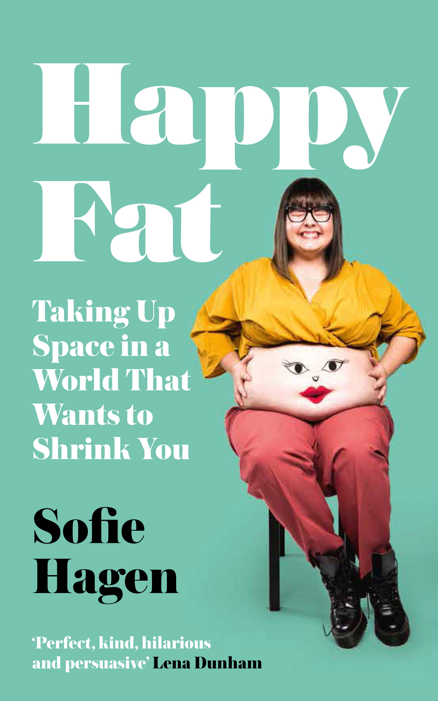 Обложка книги «Happy Fat: Taking Up Space in a World That Wants to Shrink You»