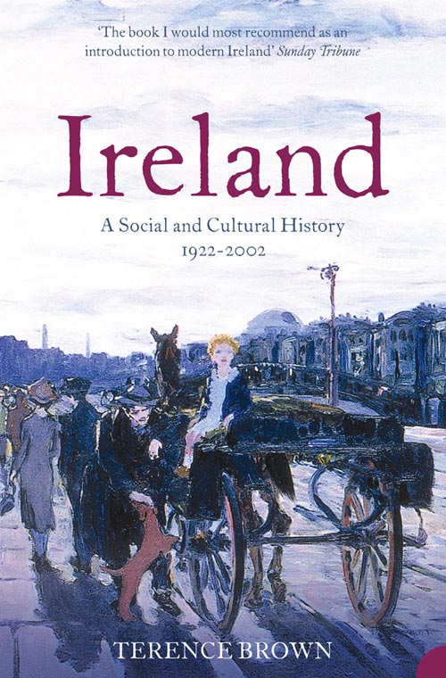 Обложка книги «Ireland: A Social and Cultural History 1922–2001»