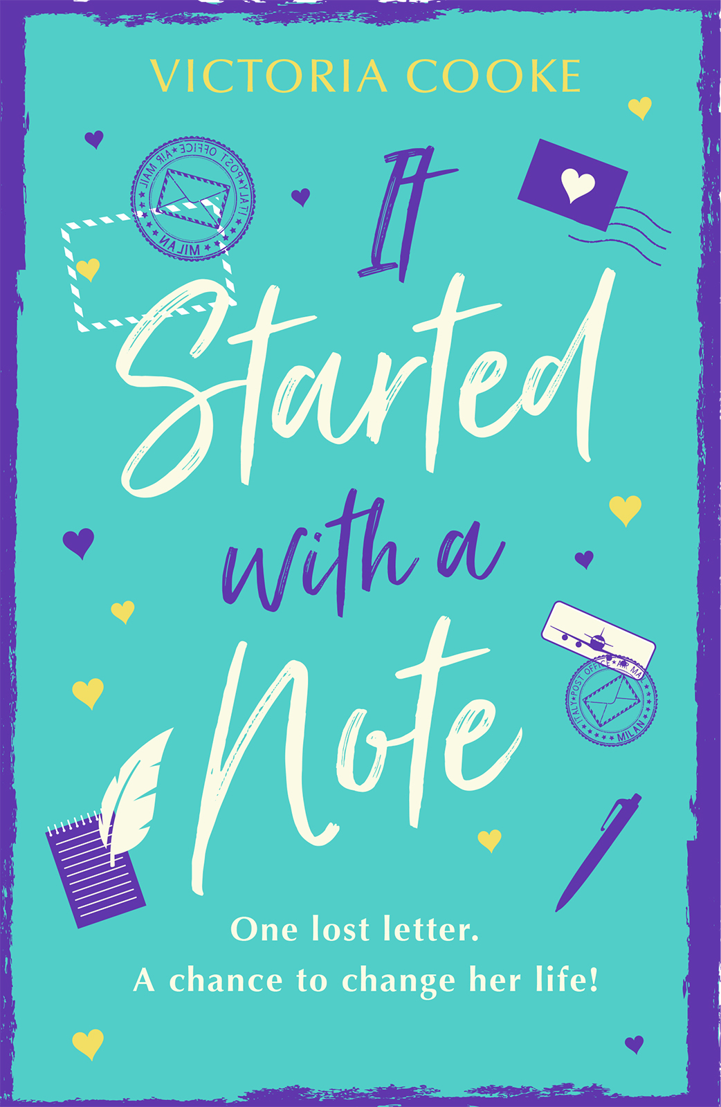 Обложка книги «It Started With A Note: A brand-new uplifting read of love and new adventures for 2018!»