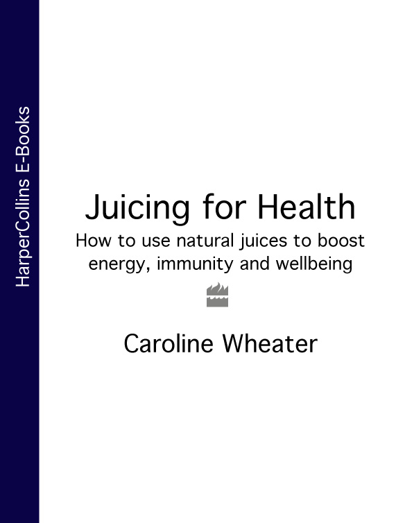 Обложка книги «Juicing for Health: How to use natural juices to boost energy, immunity and wellbeing»