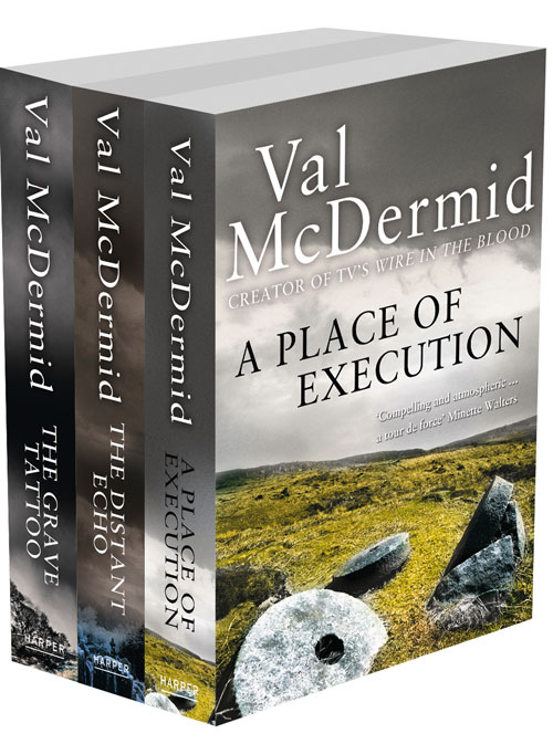 Обложка книги «Val McDermid 3-Book Crime Collection: A Place of Execution, The Distant Echo, The Grave Tattoo»