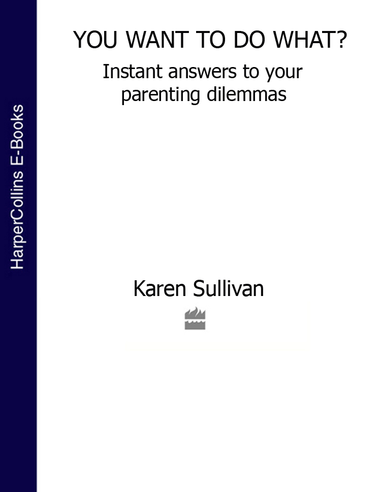 Обложка книги «You Want to Do What?: Instant answers to your parenting dilemmas»