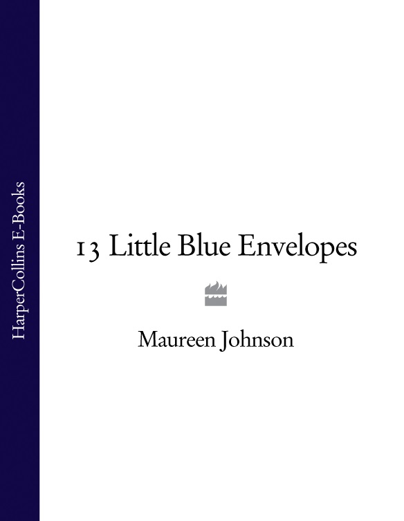 Обложка книги «13 Little Blue Envelopes»