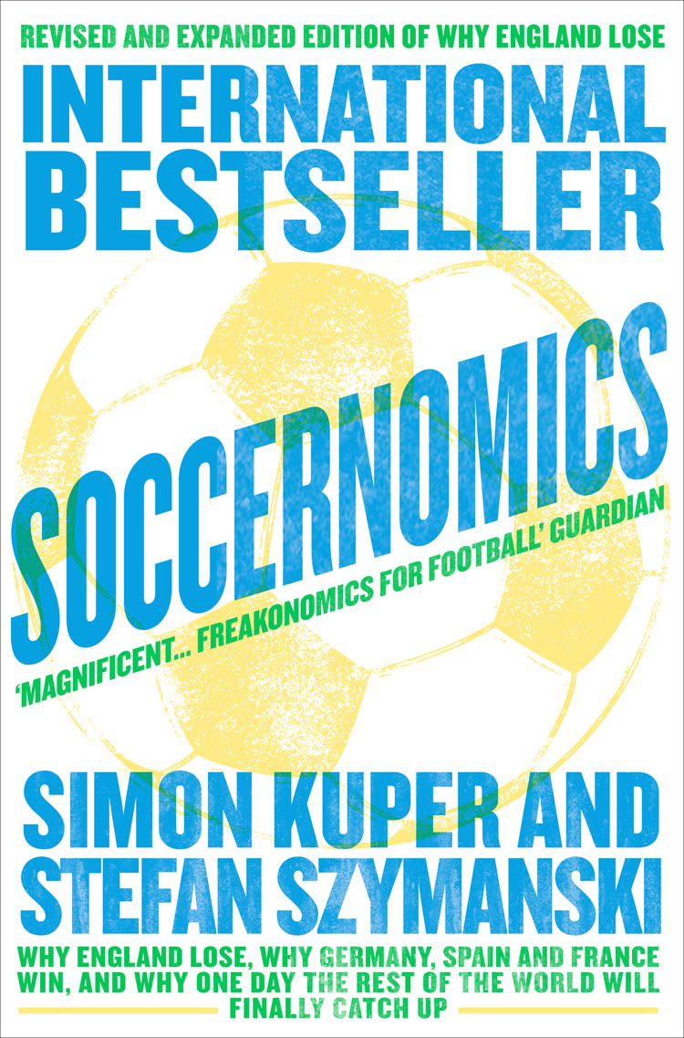Обложка книги «Soccernomics»