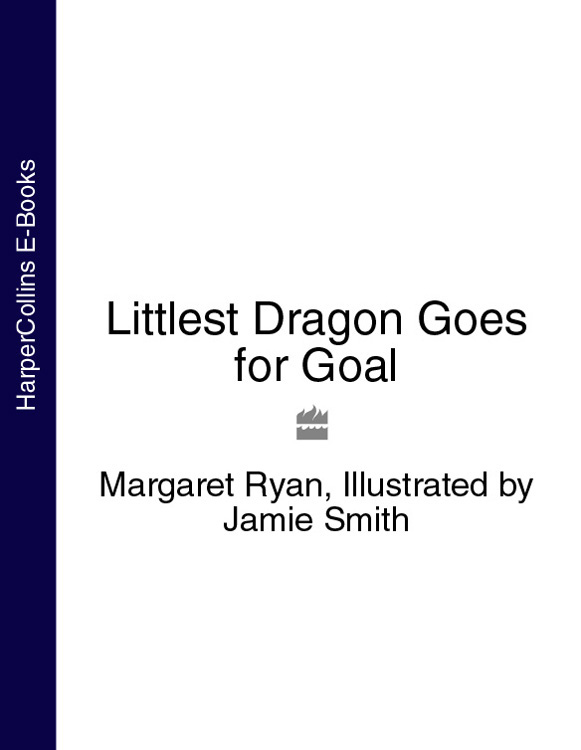 Обложка книги «Littlest Dragon Goes for Goal»