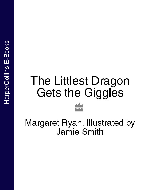 Обложка книги «The Littlest Dragon Gets the Giggles»