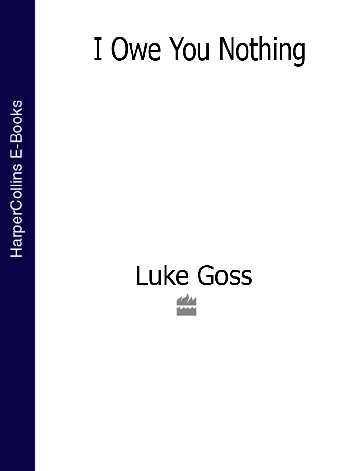 Обложка книги «I Owe You Nothing»