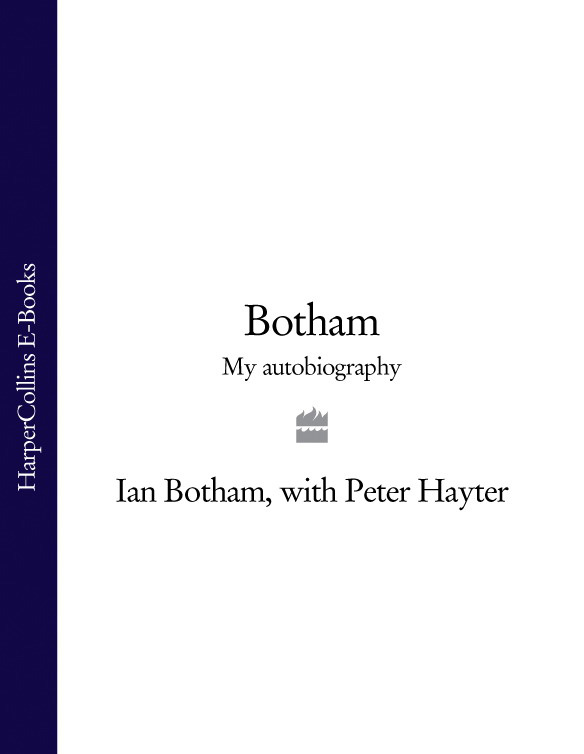 Обложка книги «Botham: My Autobiography»
