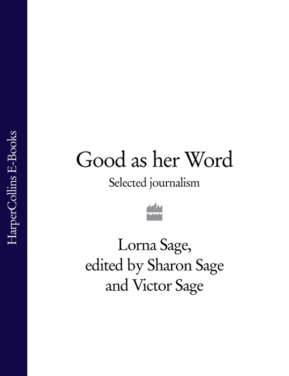 Обложка книги «Good as her Word: Selected Journalism»