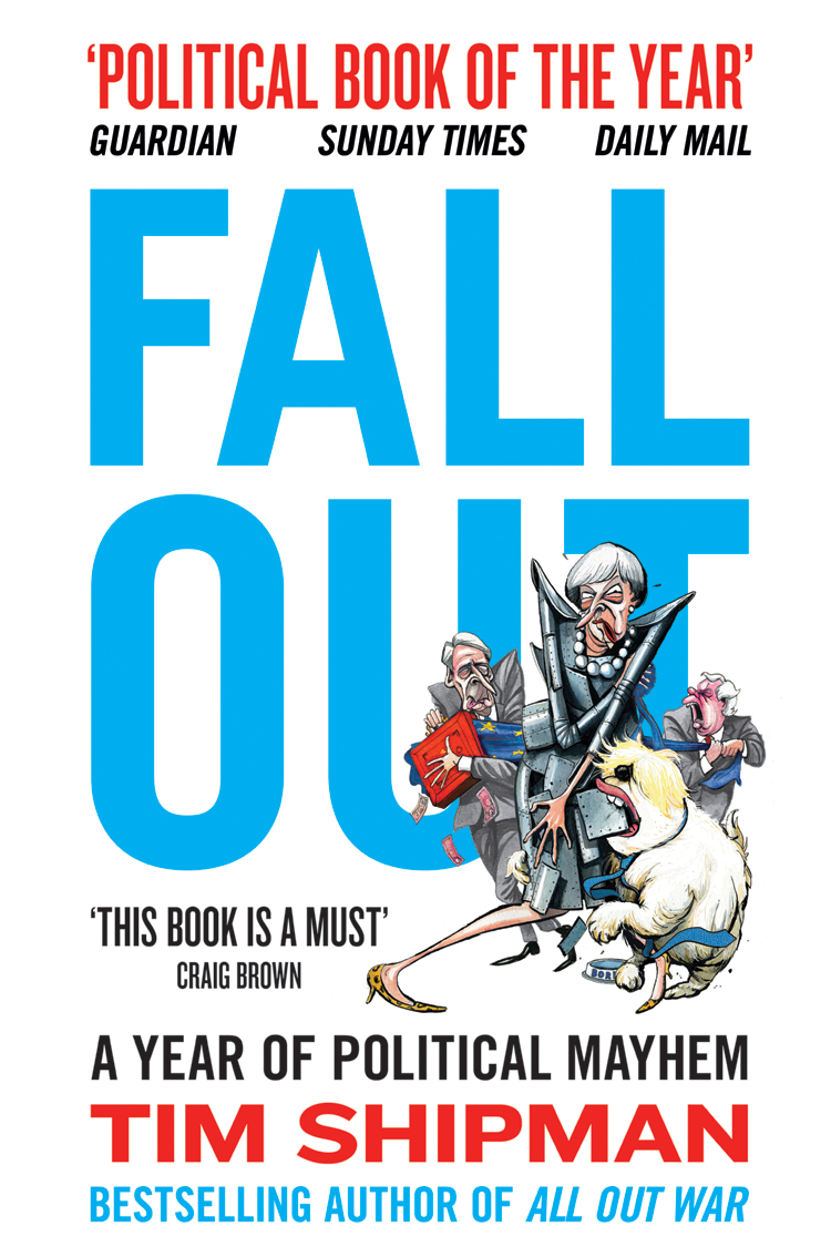 Обложка книги «Fall Out: A Year of Political Mayhem»
