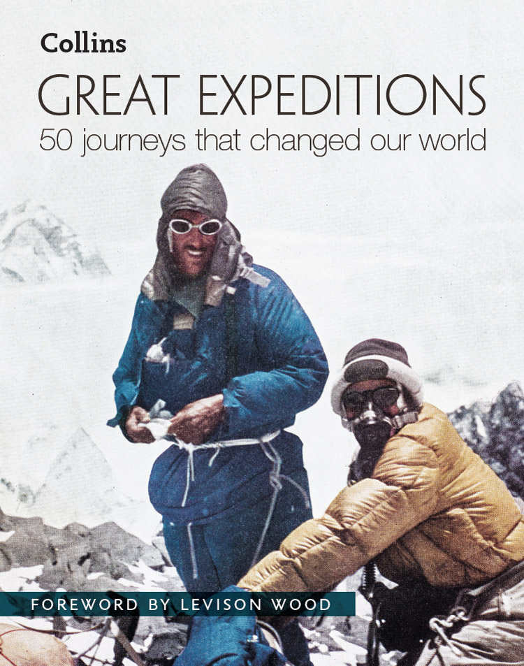 Обложка книги «Great Expeditions: 50 Journeys that changed our world»