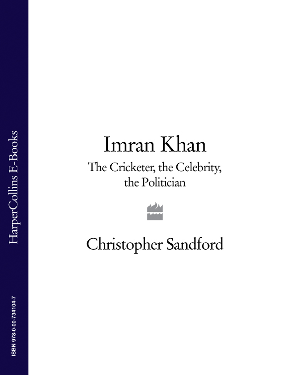 Обложка книги «Imran Khan: The Cricketer, The Celebrity, The Politician»