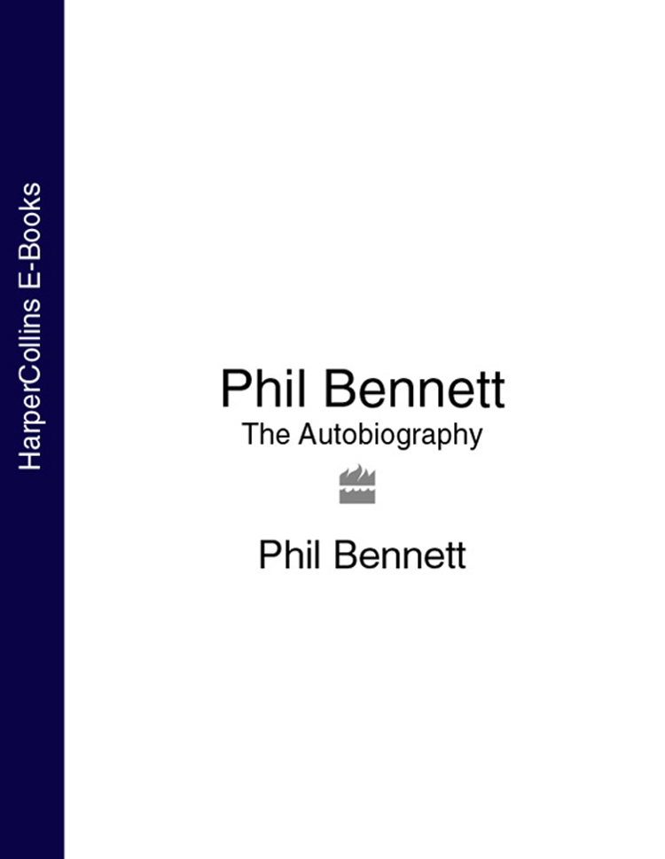 Обложка книги «Phil Bennett: The Autobiography»