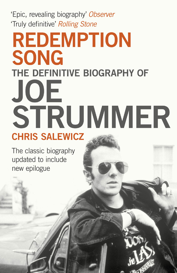 Обложка книги «Redemption Song: The Definitive Biography of Joe Strummer»