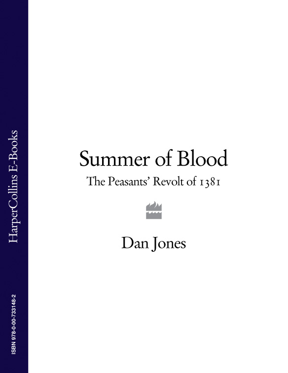 Обложка книги «Summer of Blood: The Peasants’ Revolt of 1381»