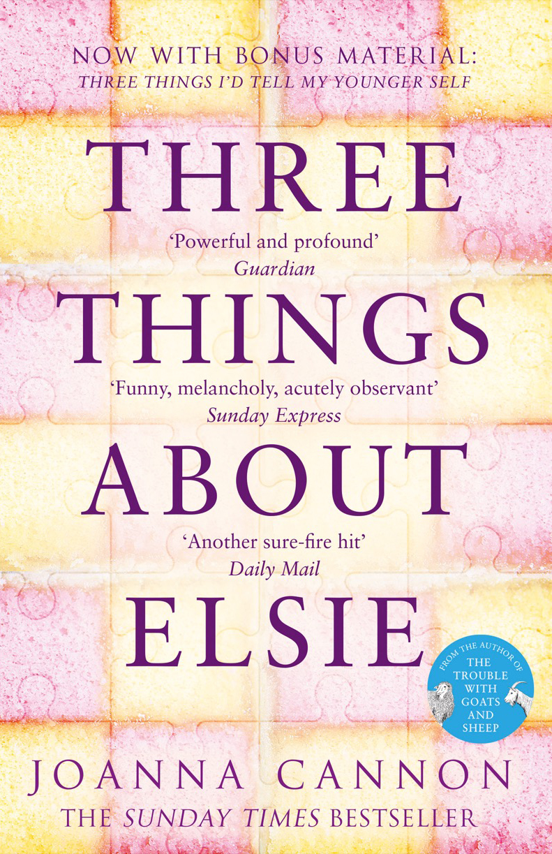 Обложка книги «Three Things About Elsie: A Richard and Judy Book Club Pick 2018»