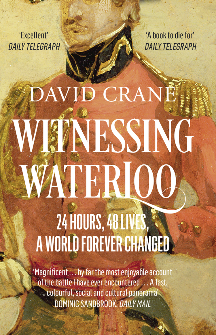 Обложка книги «Witnessing Waterloo: 24 Hours, 48 Lives, A World Forever Changed»