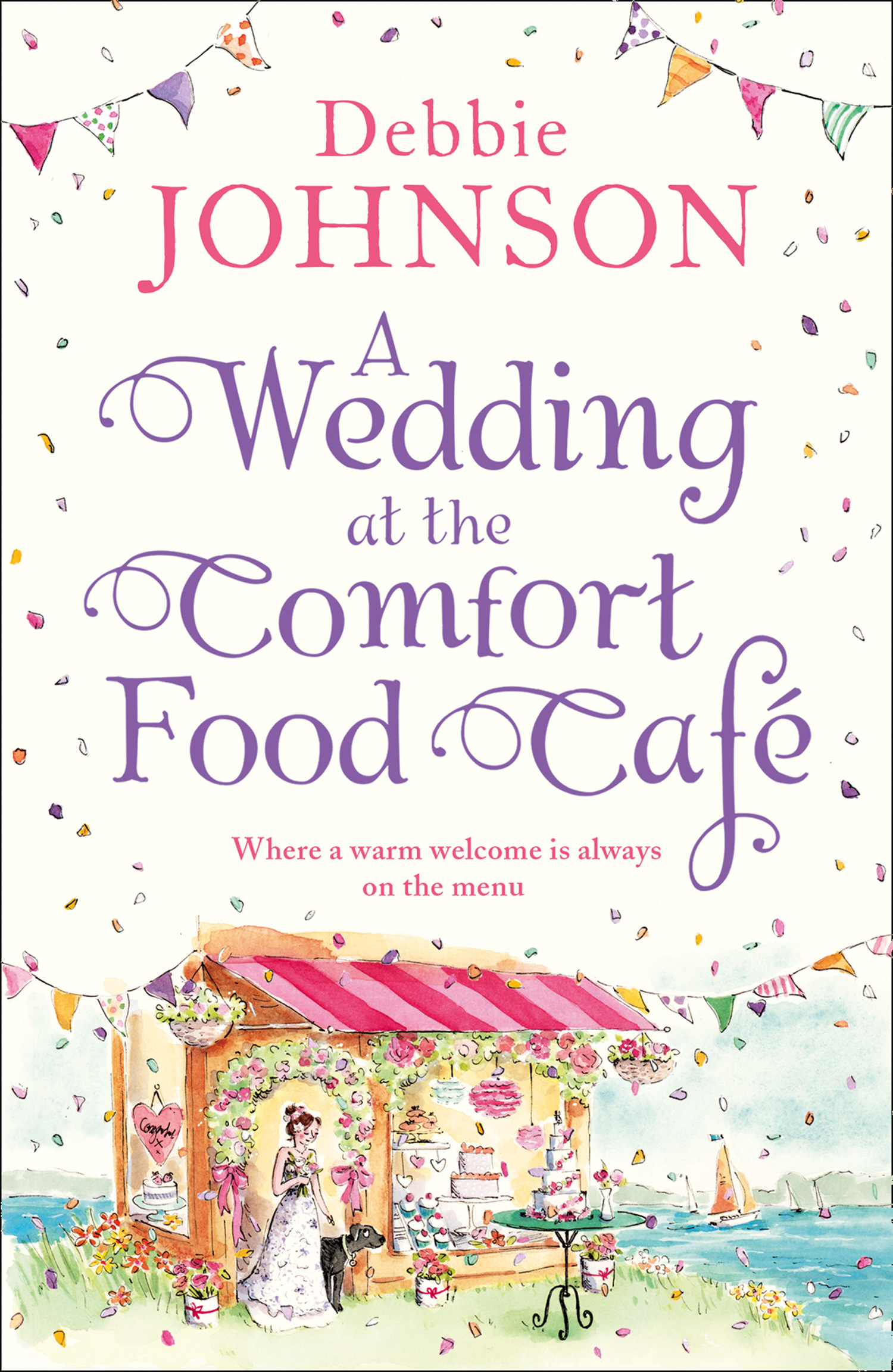 Обложка книги «A Wedding at the Comfort Food Cafe»