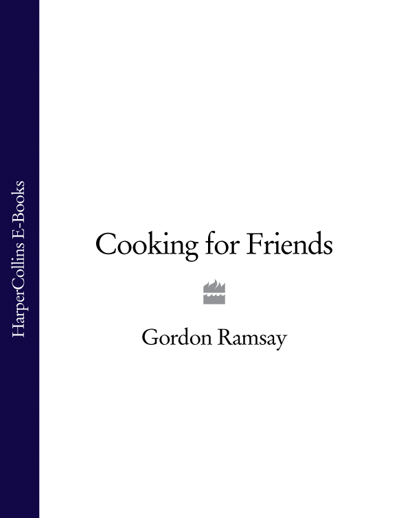 Обложка книги «Cooking for Friends»