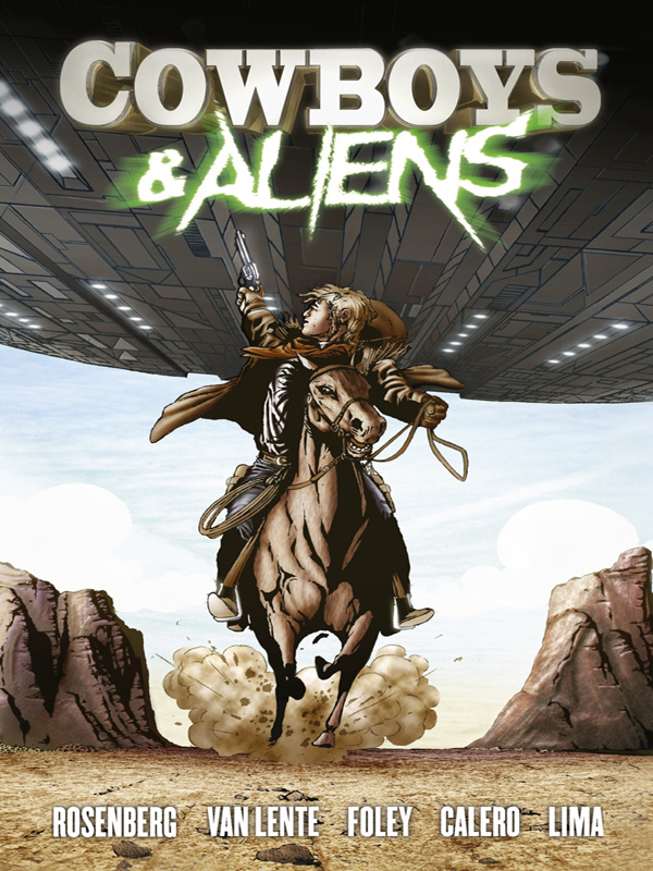 Обложка книги «Cowboys and Aliens»