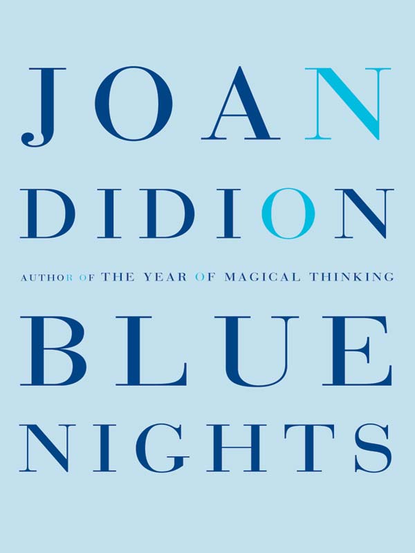 Обложка книги «Blue Nights»