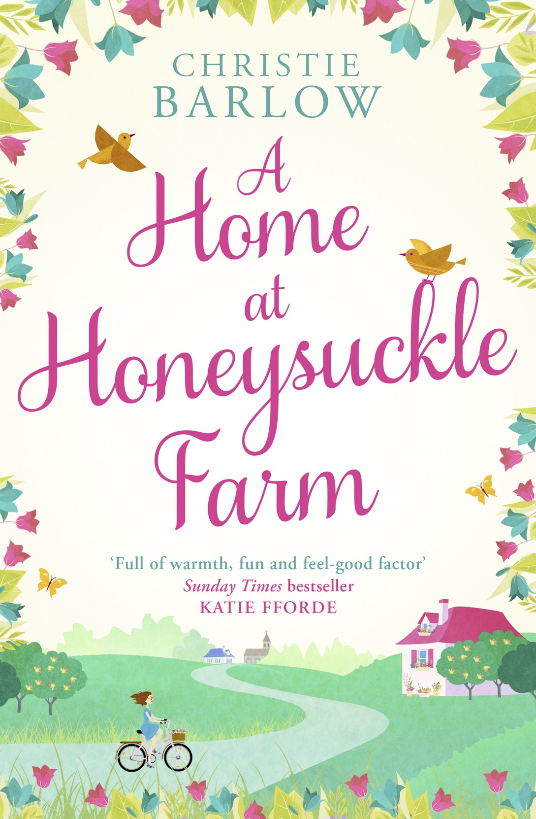 Обложка книги «A Home at Honeysuckle Farm: A gorgeous and heartwarming summer read»