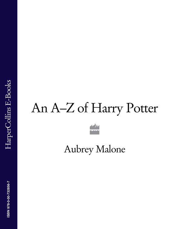Обложка книги «An A–Z of Harry Potter»
