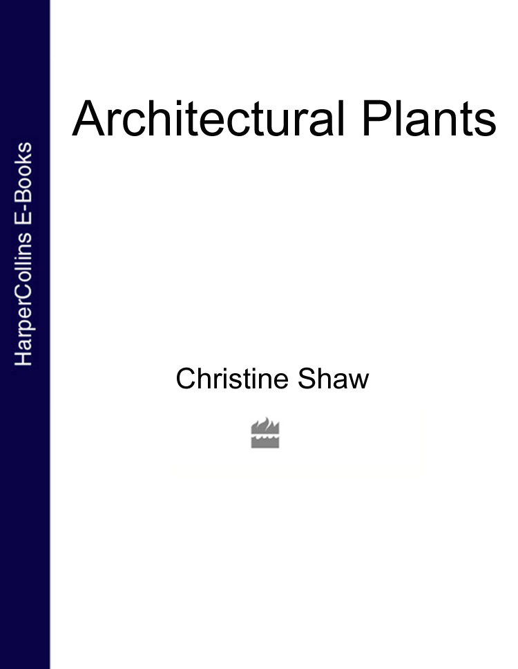 Обложка книги «Architectural Plants»