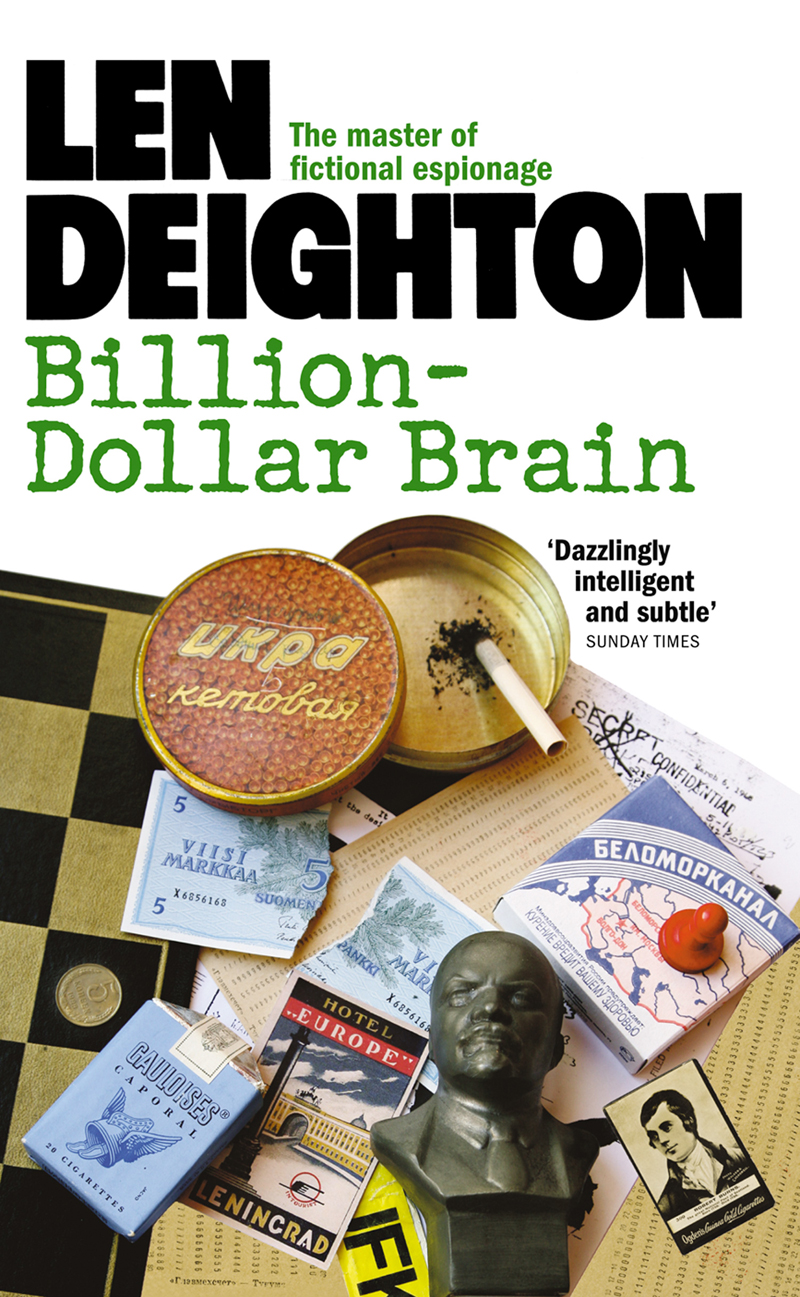 Обложка книги «Billion-Dollar Brain»